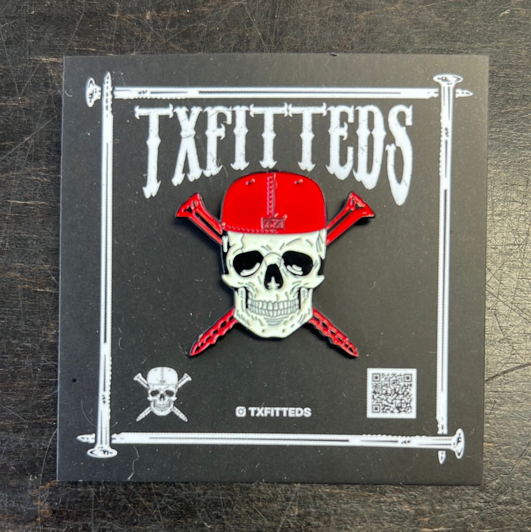 Txfitteds Red Pin