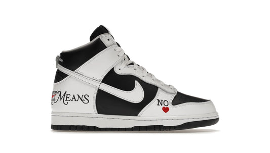 Nike SB Dunk High “Supreme By Any Means Black” - DN3741 002
