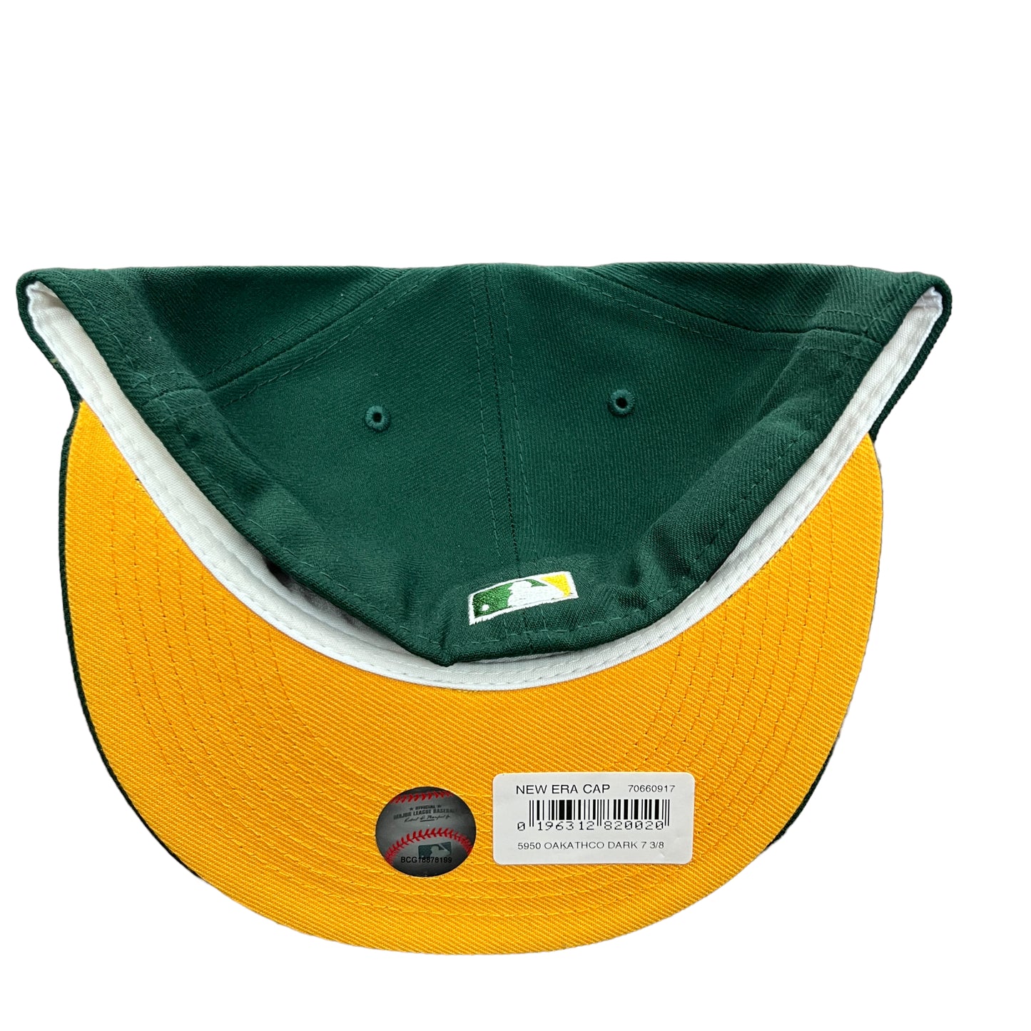 Athletics Green/Yellow Hat