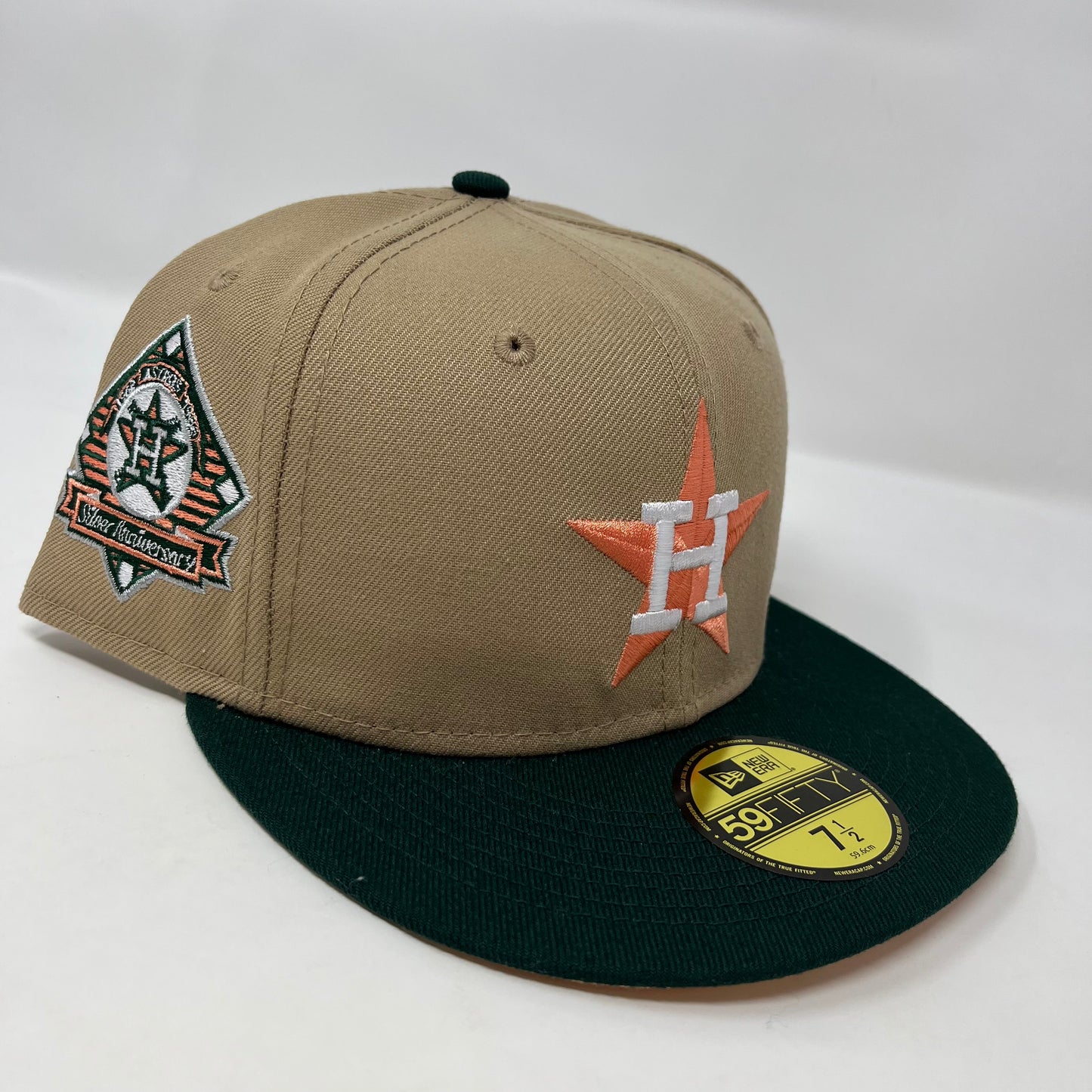 Astros Khaki/Peach Hat