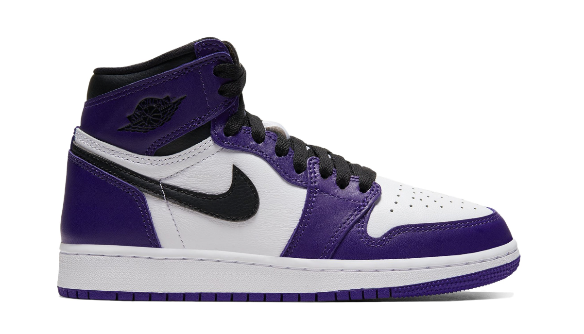 Jordan 1 High “Court Purple White” (GS) - 575441 500