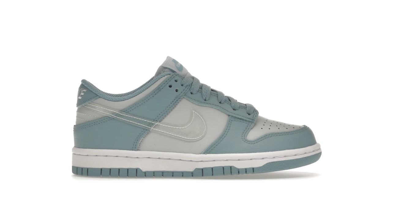 Nike Dunk Low “Clear Blue Swoosh” (GS) - DH9765 401