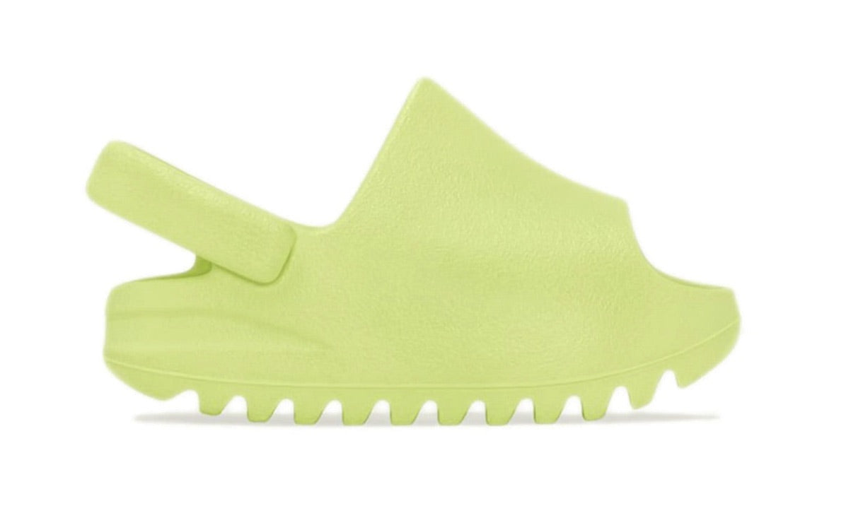 Adidas Yeezy Slide “Glow Green 2.0” (Infants) - HQ4119