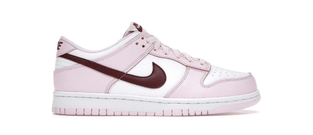 Nike Dunk Low “Pink Foam Red White” (GS) - CW1590 601