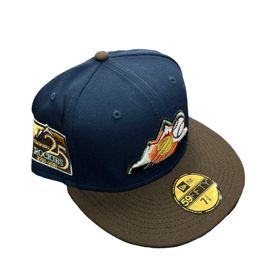 Rockies Navy/Brown Hat