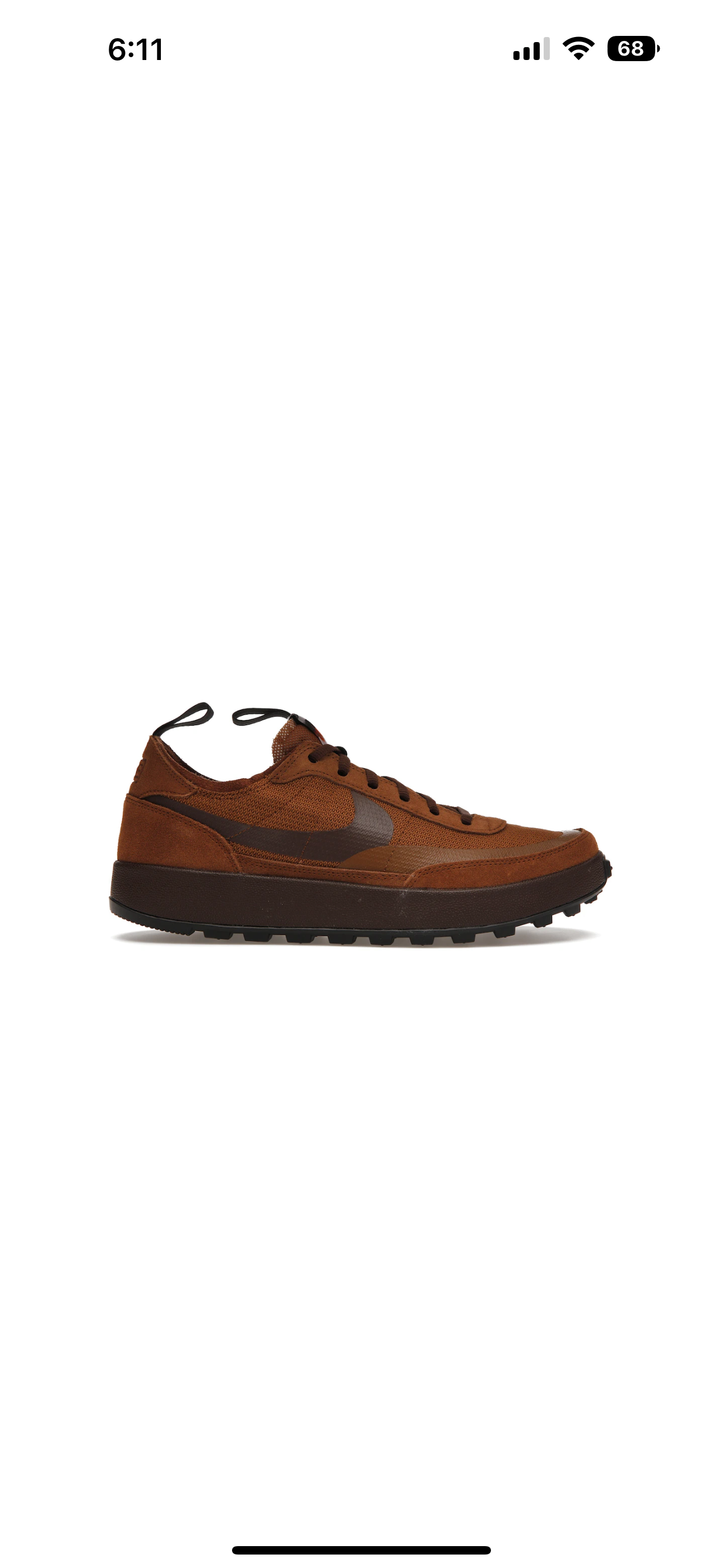 Nike Craft General Purpose Shoe “Tom Sachs Field Brown” (W) - DA6672 201