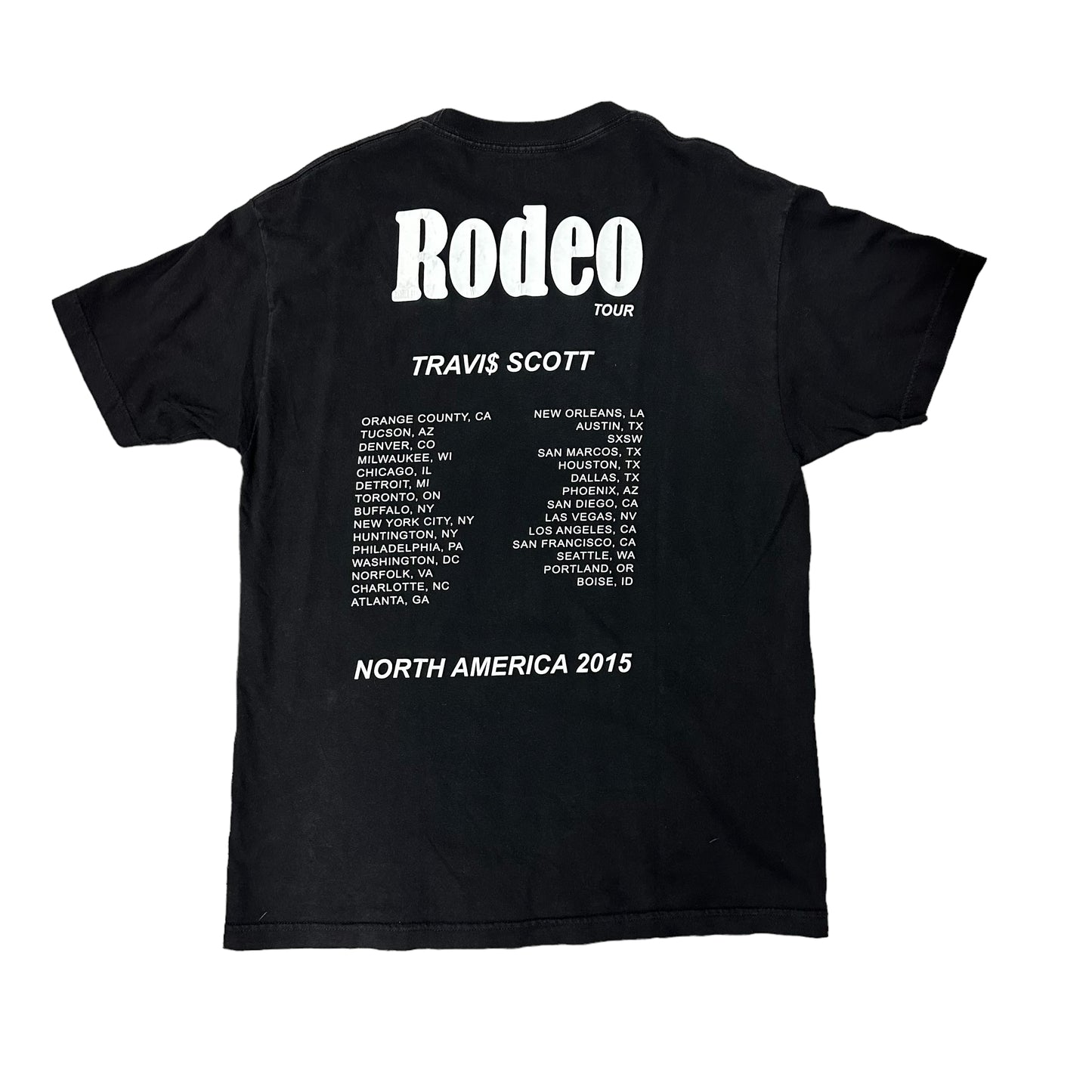 Travis Scott Rodeo Tour 2016 Tee X