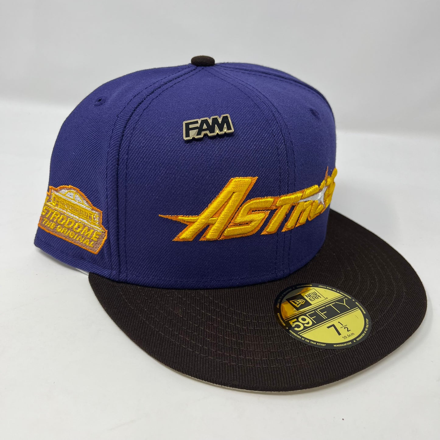 Astros Purple/Gold Hat