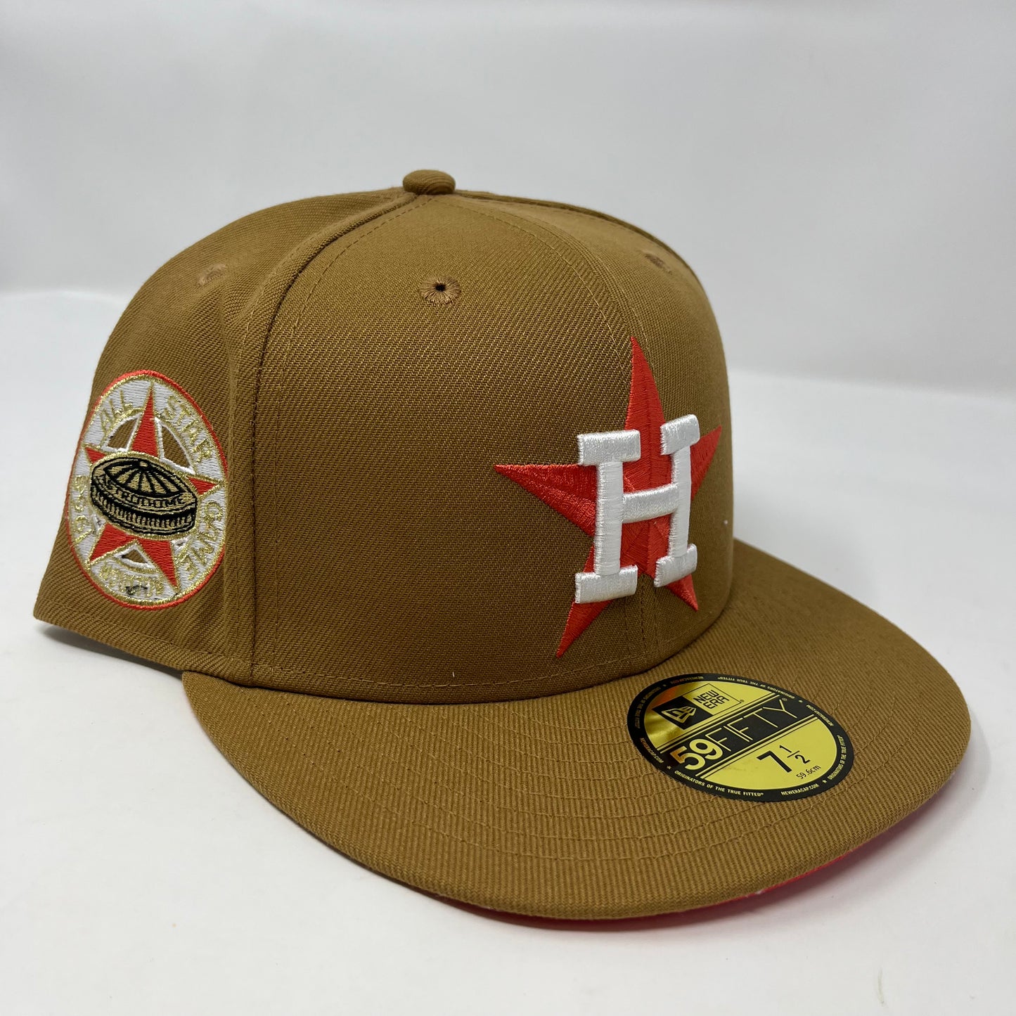 Astros Tan/Orange Hat