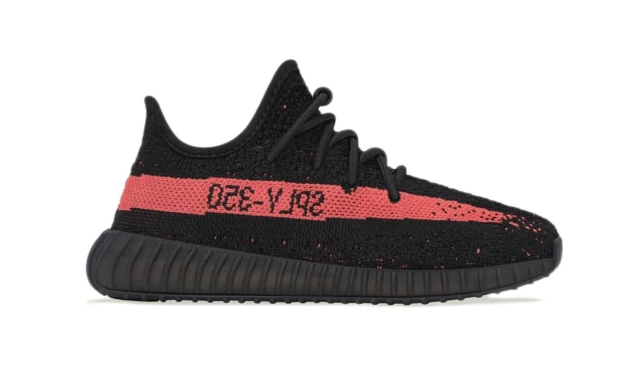 Adidas Yeezy Boost 350 V2 “Core Black Red” (Kids)